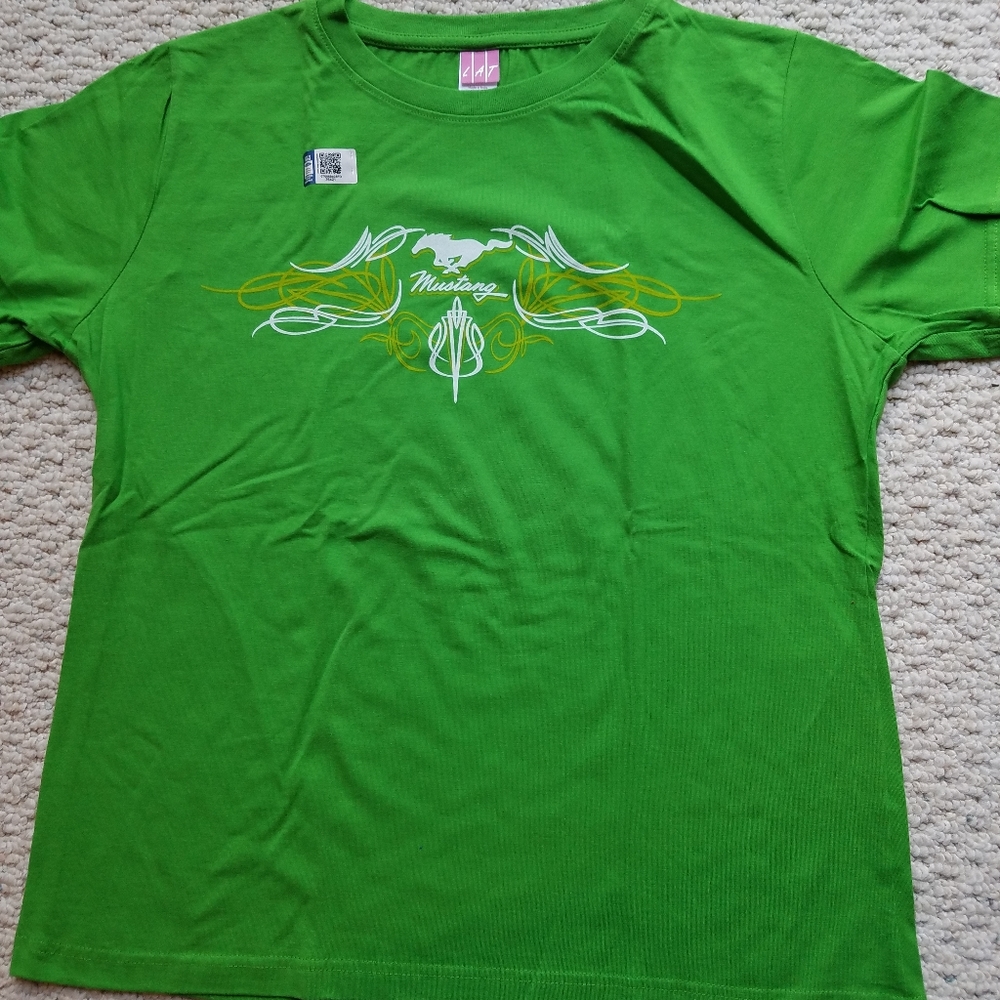 Ford licensed Mustang t-shirts for women.